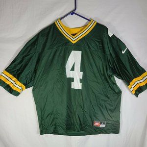 Vintage Brett Favre Green Bay Packers Jersey Nike Team Sports Mens Size Large L